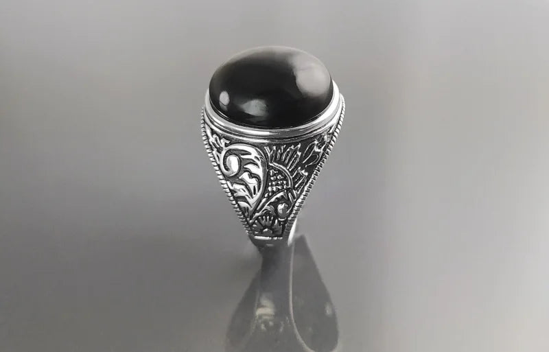 Bague baroque argent 925 - 56