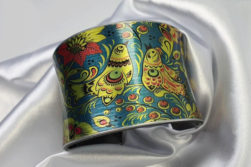 Bracelet manchette fait main