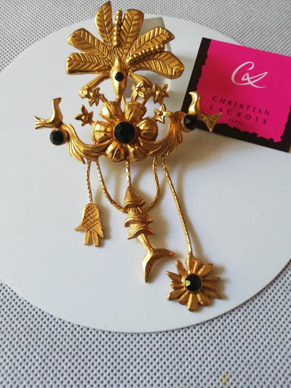 Broche Baroque Christian Lacroix