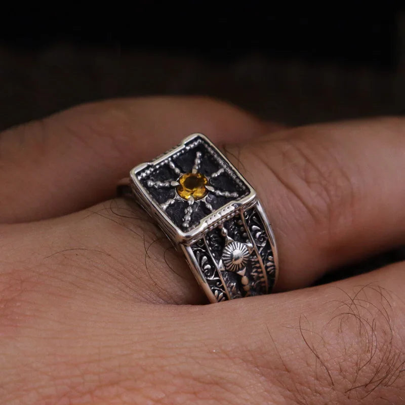 Chevalière baroque ’Le Baron’ Argent 925