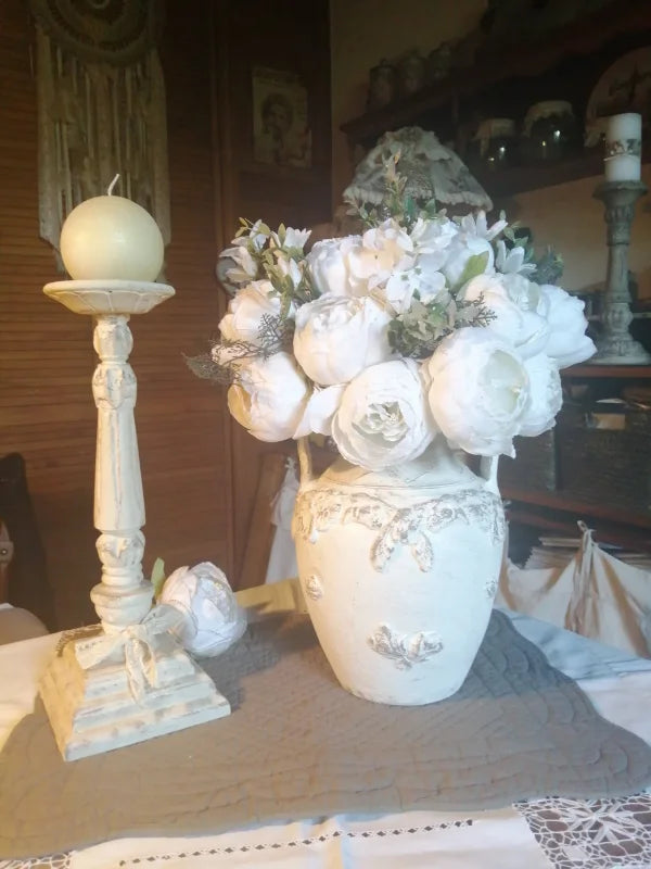 Vase Baroque Antique ’Mayflower’ - 25cm