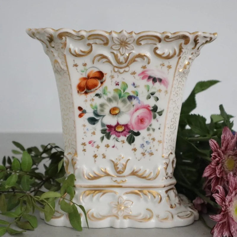 Vase baroque porcelaine vieux Paris