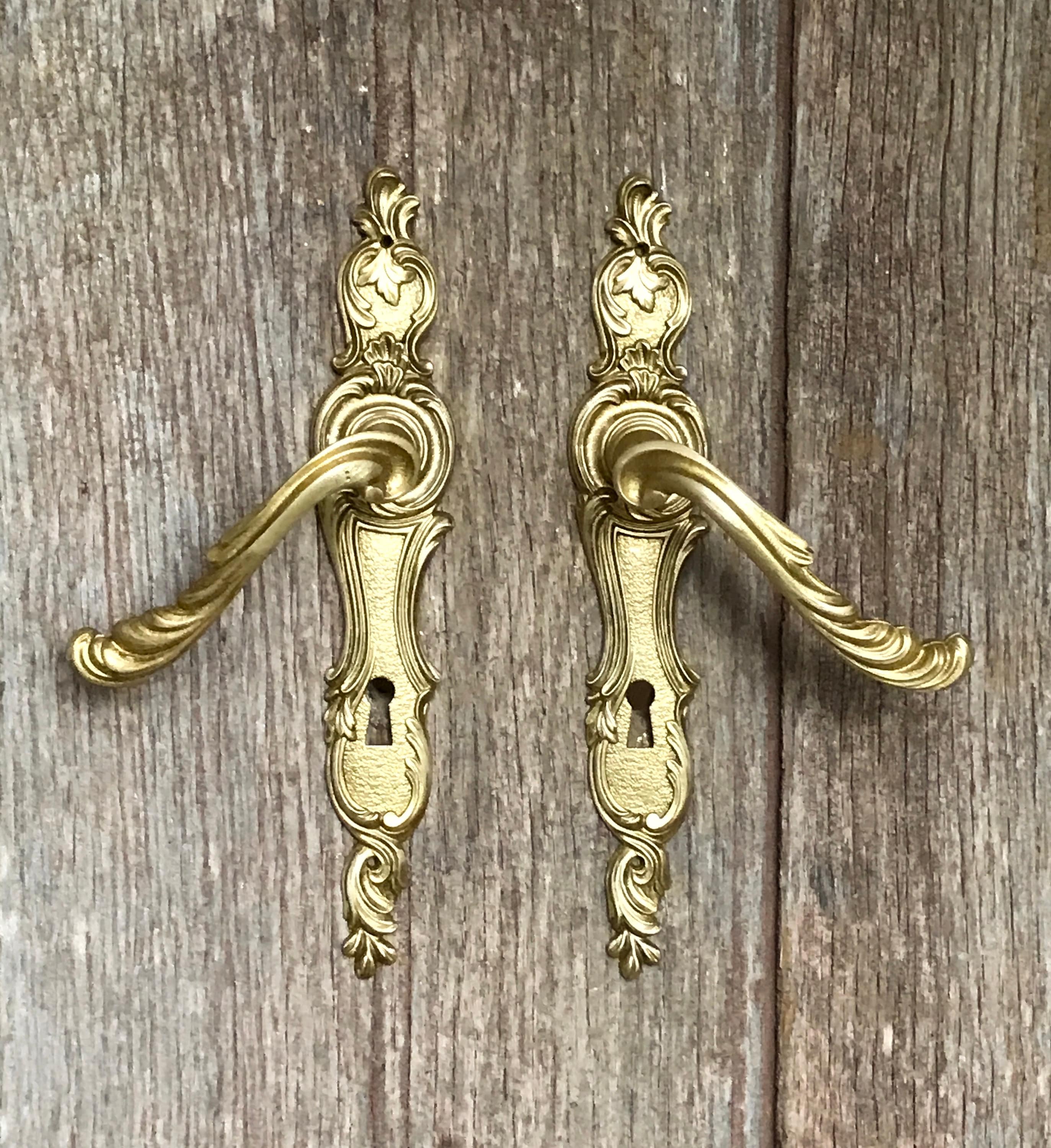 Poignées de porte baroques