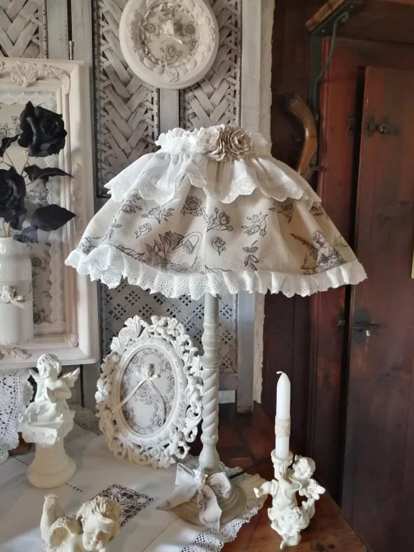 Lampe Bois ’Anges et Démons’