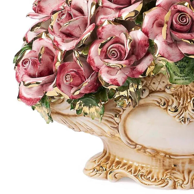 pied de centre de table style rococo avec volutes sculptees à la main en Italie